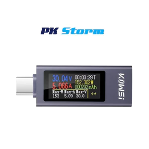 KWS-2302C HD 3cm Màn hình TFT Hiển thị kỹ thuật số đa chức năng Máy kiểm tra Type-C dòng điện hai chiều