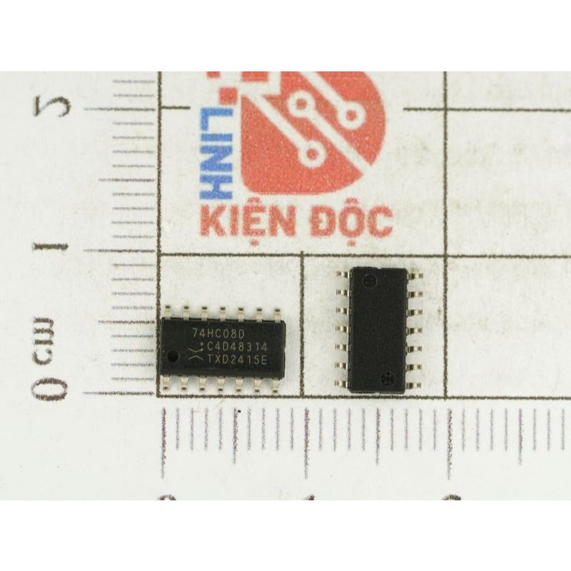 SMT 74HC08 74HC08D quad two input AND gate SOP-14 SMT 14 pin