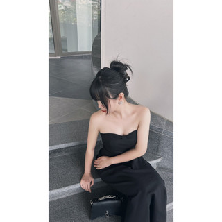 Đầm linen cúp ngực có mút Celin dress phong cách thời trang sang trọng, thanh lịch - REN STUDIO