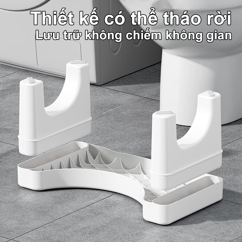 𝐎𝐥𝐢𝐟𝐞Ghế Kê Chân Toilet Tốt Cho Sức Khỏe Ghế Kê Chân Toilet Chống Táo Bón Ghế Để Chân Bồn Cầu Hiện Đại