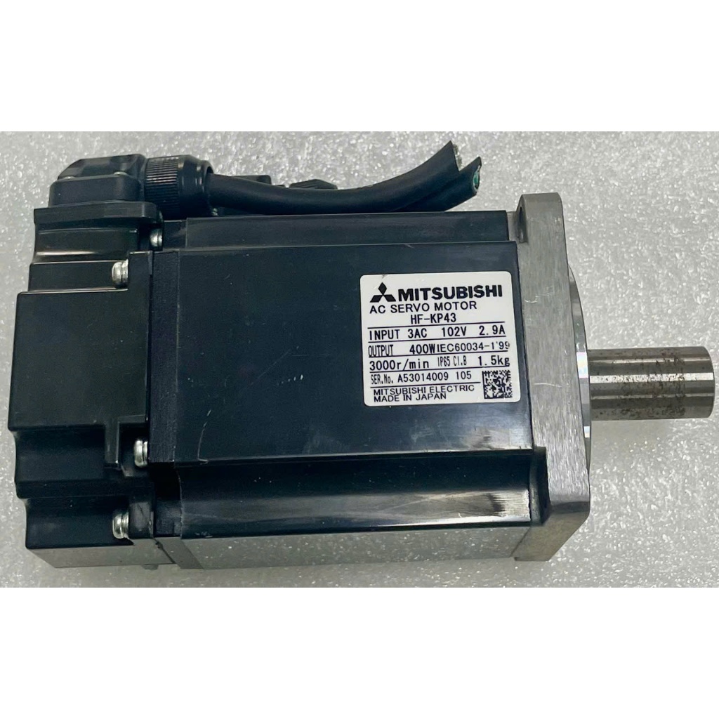 HF-KP43 Động cơ servo 400W MOTOR MISUBISHI used HOẠT ĐỘNG TỐT | Shopee ...