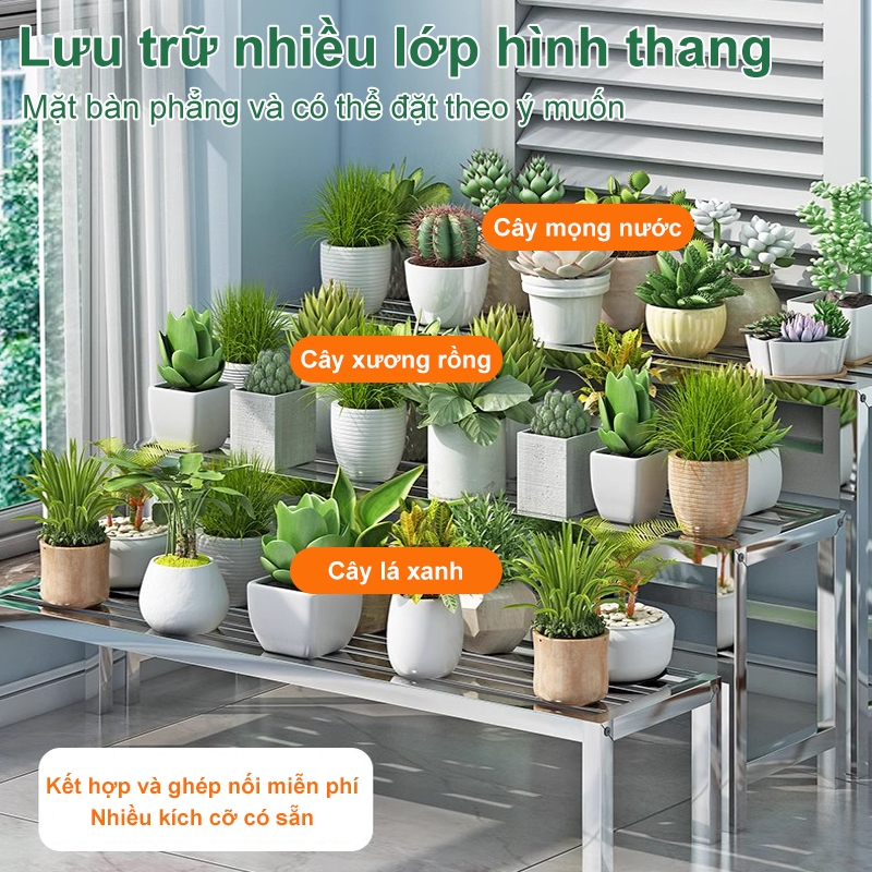 𝐎𝐥𝐢𝐟𝐞 Kệ Bậc Thang Trưng Bày Cây Cảnh Giá Đỡ Cây Nhiều Tầng Chậu Cây Cảnh Kệ Trưng Bày Hoa Cây Cảnh