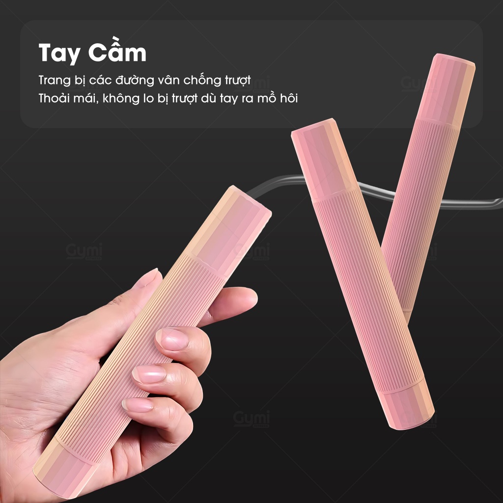 Dây Nhảy PU Phát Sáng Hiệu Ứng Chuyển Màu - LED Jump Rope - DN08