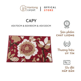 [H] Thảm chùi chân CAPY bề mặt thảm mềm mại tạo cảm giác êm ái, mềm mị, thấm hút nước tốt, bền bỉ