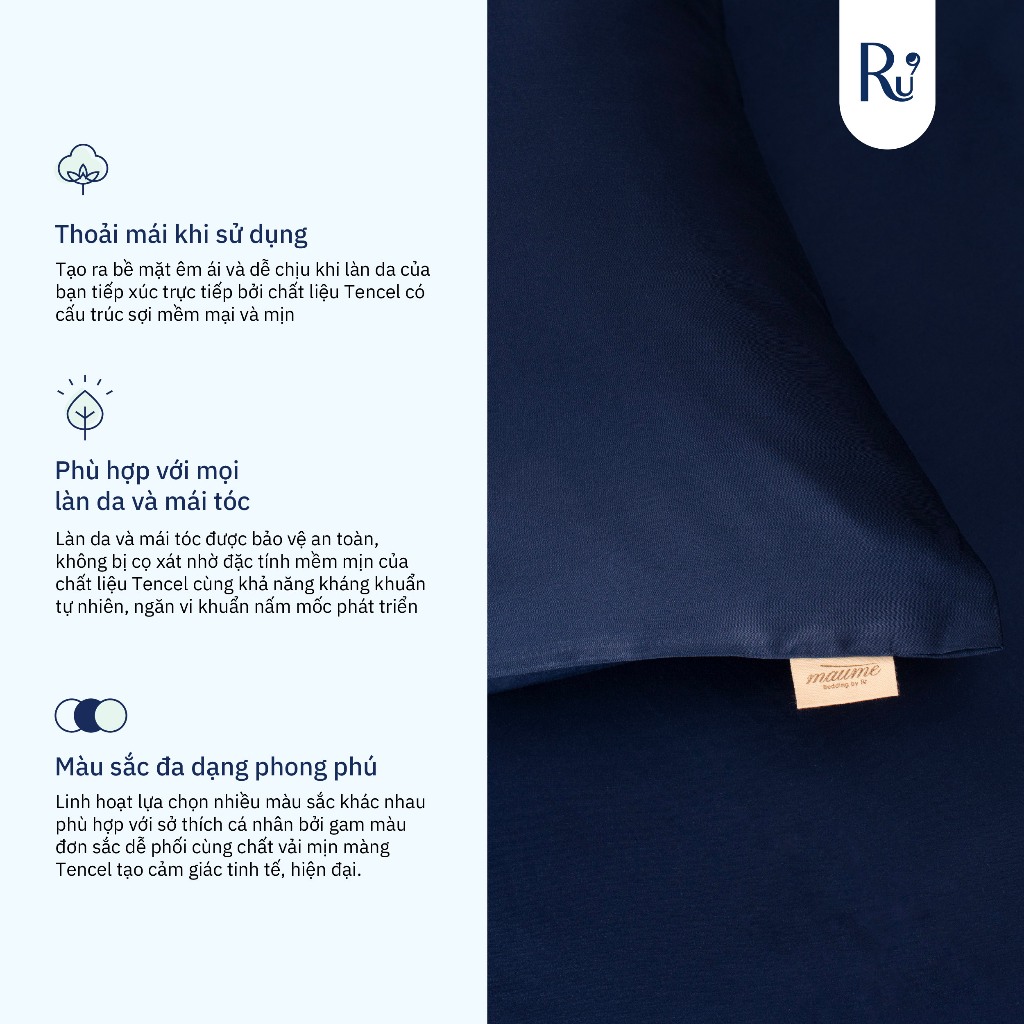 Ảnh Bộ Vỏ Gối Tencel Ru9 3