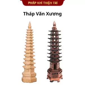 Tháp Văn Xương Phong Thuỷ - Trang Trí Bàn Học, Bàn Làm Việc Cầu May Mắn Các Loại
