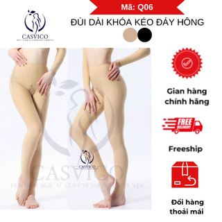 Quần định hình sau phẫu thuật thẩm mĩ khóa kéo đáy, hông Q06