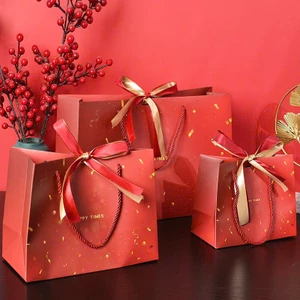 Túi Quà Tặng Tết Happy Time Túi Quà Tặng Chúc Mừng Năm Mới