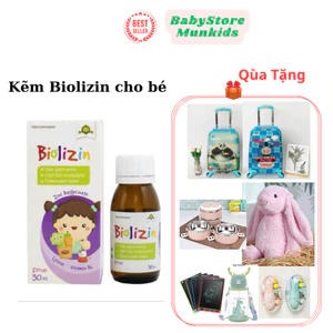 Biolizin – Bổ sung kẽm hữu cơ nhập khẩu từ châu Âu, tem mác đầy đủ, chính hãng