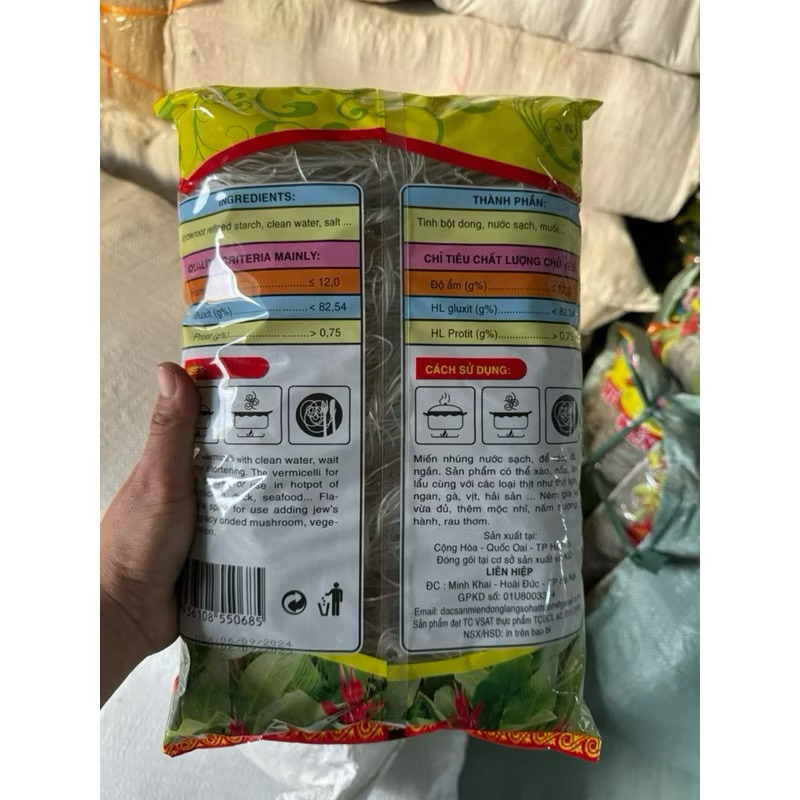 ( sỉ 10 kg ) Miến dong Làng So sợi dai ngon- 10 kg
