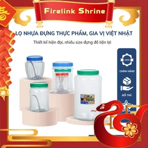 Lọ (Keo) nhựa Tròn muối dưa, ngâm hoa quả có nắp các cỡ 3lg 8lg 1kg 3.5kg 5kg 7kg 10kg