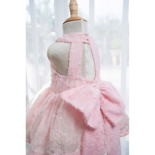 VÁY HỒNG NƠ XINH- ĐỘC QUYỀN BABYBEER- VÁY DÁNG NGẮN LỘ CHIP- AI THÍCH DÀI CHẠM GỐI KO NÊN MUA