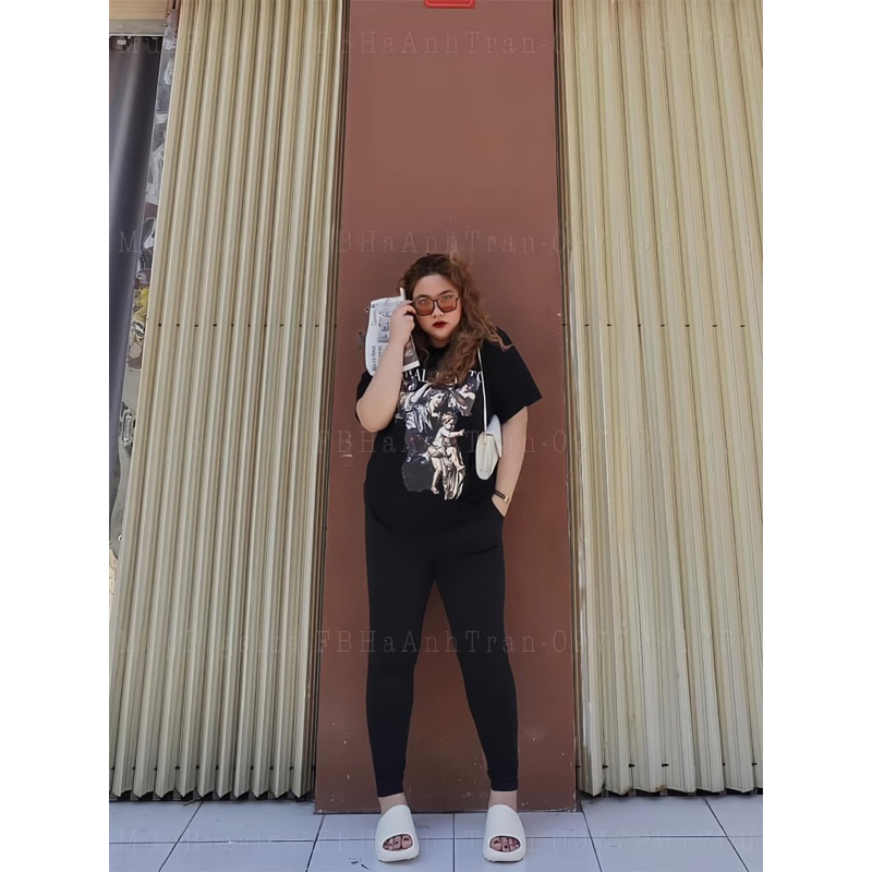 [Múp bigsize] Quần legging dài bigsize 60–110kg