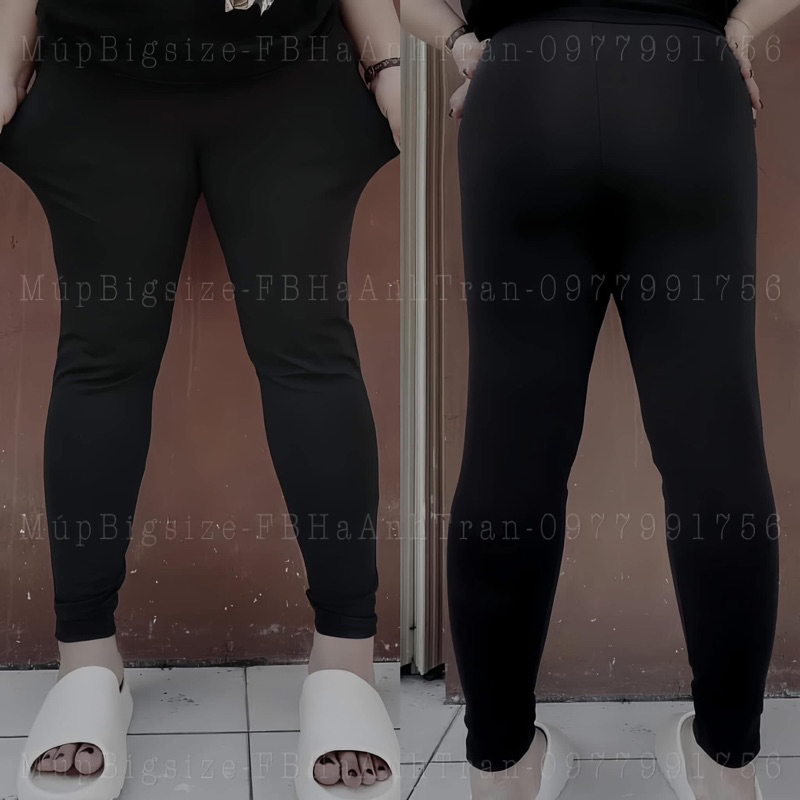 [Múp bigsize] Quần legging dài bigsize 60–110kg