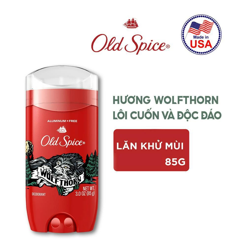 Sáp Khử Mùi Old Spice nhiều mùi hương 85g | 73g (nhập khẩu chính ngạch từ Mỹ)
