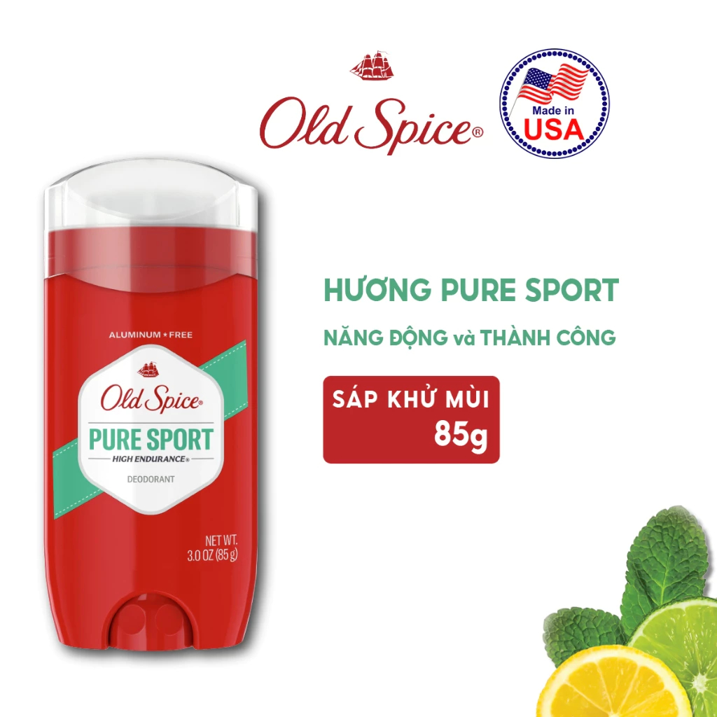 Sáp Khử Mùi Old Spice nhiều mùi hương 85g | 73g (nhập khẩu chính ngạch từ Mỹ)