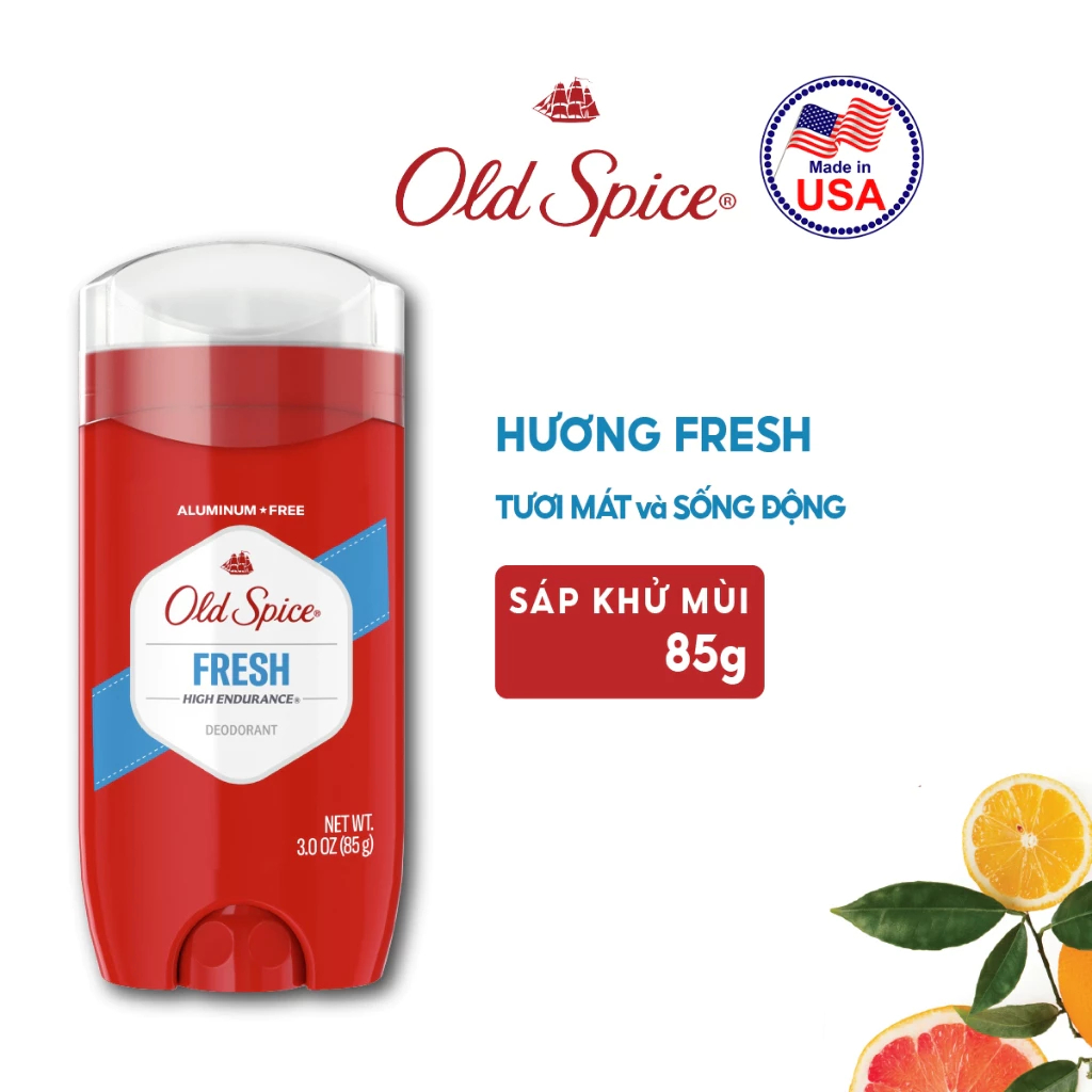 Sáp Khử Mùi Old Spice nhiều mùi hương 85g | 73g (nhập khẩu chính ngạch từ Mỹ)