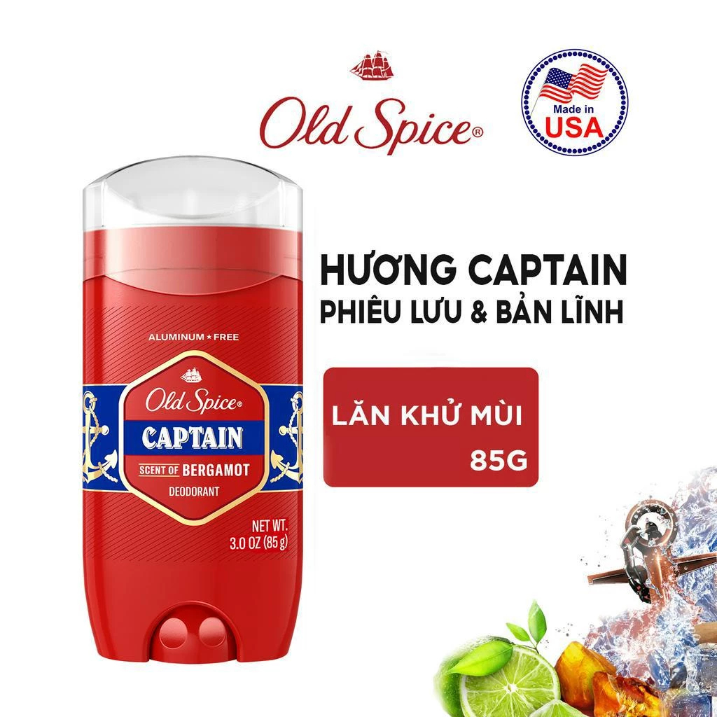 Sáp Khử Mùi Old Spice nhiều mùi hương 85g | 73g (nhập khẩu chính ngạch từ Mỹ)