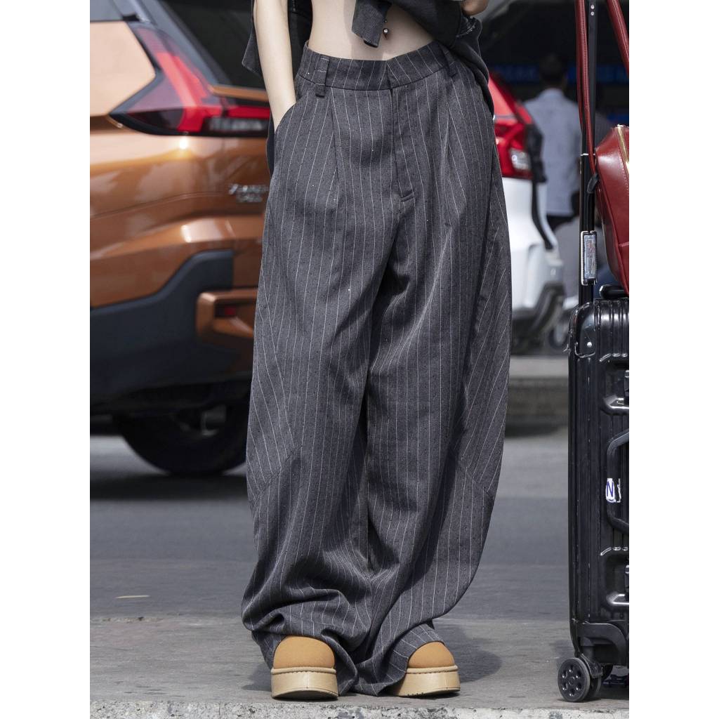 Ảnh Quần Dài Tây Dáng Rộng Đính Đá - Brand TSUN Chính Hãng - Rhinestones Pants - Unisex 2