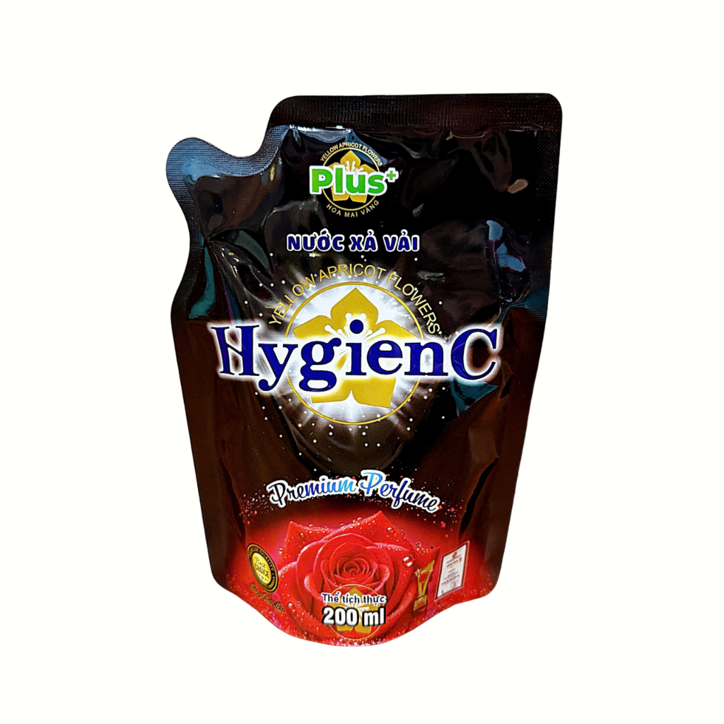 Ảnh Túi Nước Xả Vải HygienC Plus 200ml Hương Nước Hoa Cao Cấp Lưu Hương Tới 100 Giờ - Hàng Chính Hãng 2