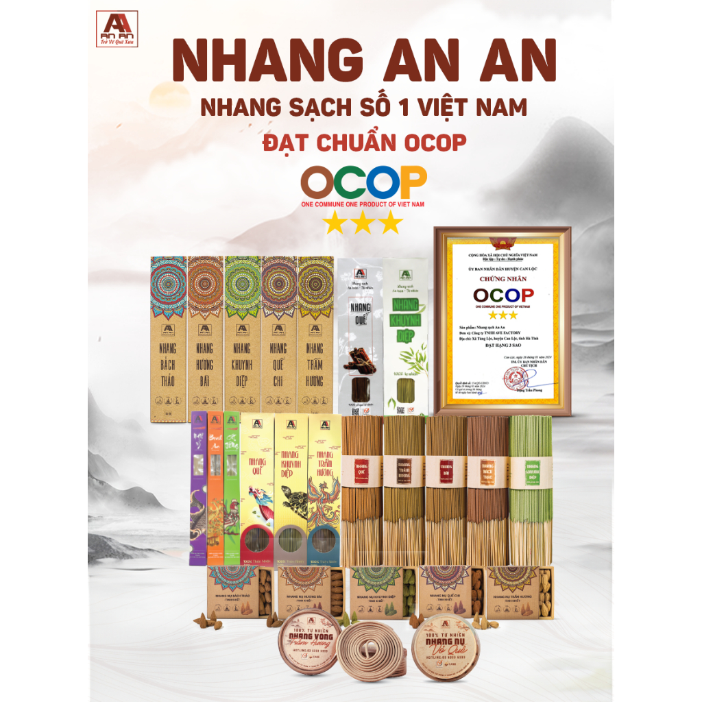 Ảnh Nhang sạch Khuynh Diệp An An 1kg 100% lá cây thiên nhiên 30 cm 40 cm giúp đuổi muỗi, thơm phòng. 3