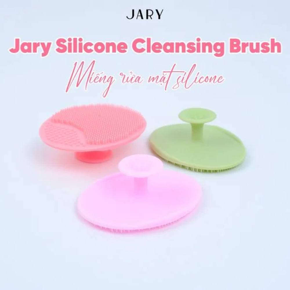Ảnh Miếng rửa mặt JARY Silicone Cleansing Brush làm sạch sâu, cải thiện mụn đầu đen, bã nhờn 1