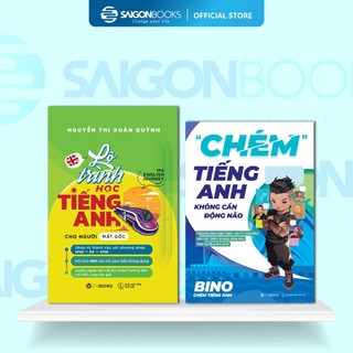 Combo Sách - Lộ Trình Tiếng Anh Cho Người Mất Gốc + Chém Tiếng Anh Không Cần Động Não