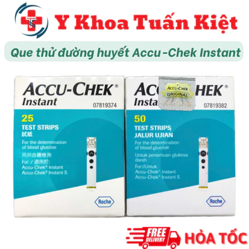 ✅ Que Thử Đường Huyết Accu-Chek Instant Date Xa - Sản Xuất Tại Mỹ