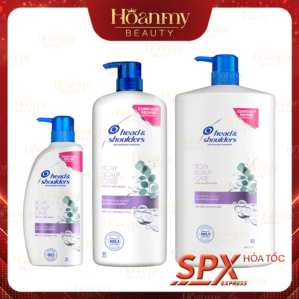 Dầu Gội Sạch Gàu HEAD&SHOULDERS Giảm Ngứa Da Đầu - Chai 1800ML