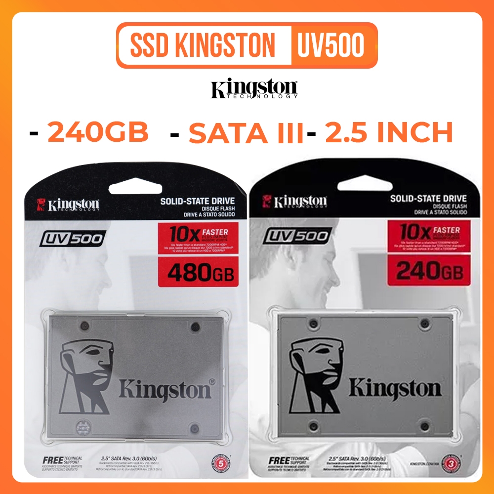 Ổ cứng SSD Kingston UV500 240GB/480GB 2.5" SATA III | Shopee Việt Nam