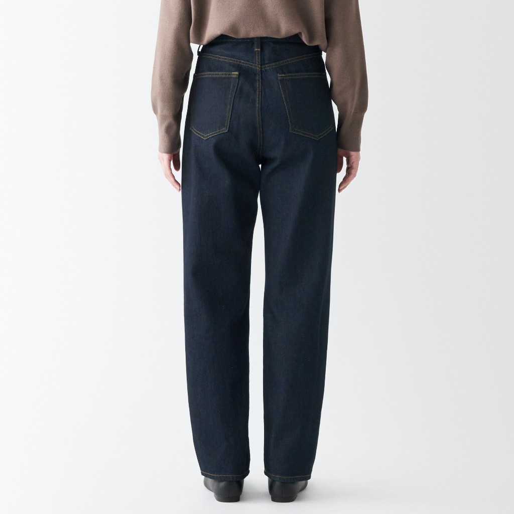 Ảnh Quần Jean Co Giãn Ống Suông 72cm MUJI 3