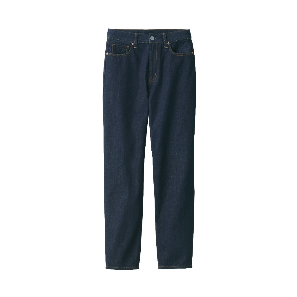 Ảnh Quần Jean Co Giãn Ống Suông 72cm MUJI 4