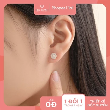 Bông Tai Nữ Vàng Tây BT407 Huy Thanh Jewelry