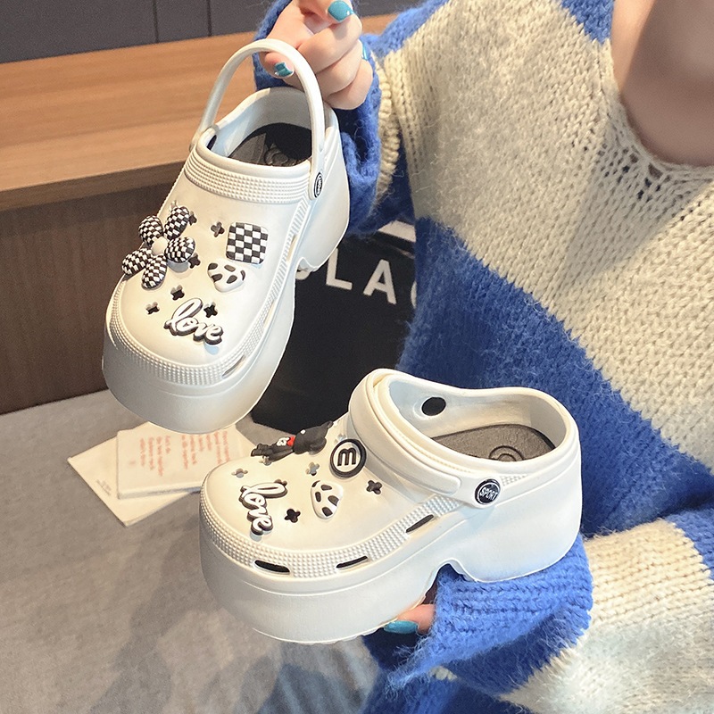 Dép Sục Crocs De Cao 5cm