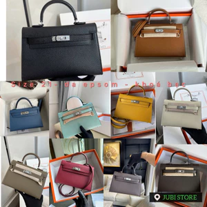 Túi đeo chéo nữ size 21 khoá bạc fullbox đựng vừa điện thoại