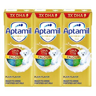 Aptamil Super Gold Kid 180 ml (Thùng 9 lốc)-Sữa pha sẵn dinh dưỡng phát triển toàn diện