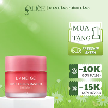 Mặt Nạ Ngủ Dành Cho Môi Laneige Lip Sleeping Mask 20G, Ủ Môi Laneige, Mặt Nạ Ngủ Laneige