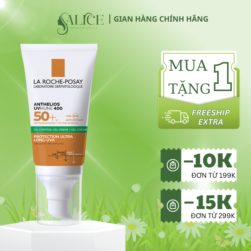 Kem Chống Nắng La Roche Posay ,Kcn La Roche 50ml Dành Cho Da Dầu Mụn và Da Nhạy Cảm SPF 50+