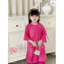 Áo dài Tết🧧 (Top áo dài bé bán chạy) Áo dài tơ lụa thêu hoa Quỳnh siêu phẩm áo dài cho bé 13-45kg
