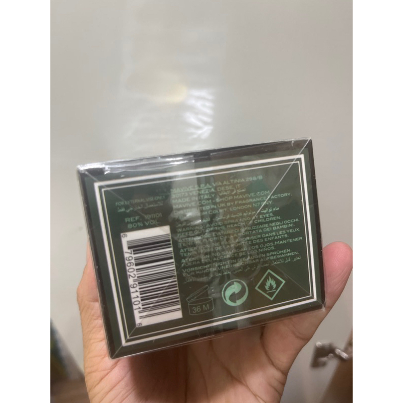 NƯỚC HOA NAM: Monotheme Vetiver Bourbon EDT Pour Homme 100ml Full Seal
