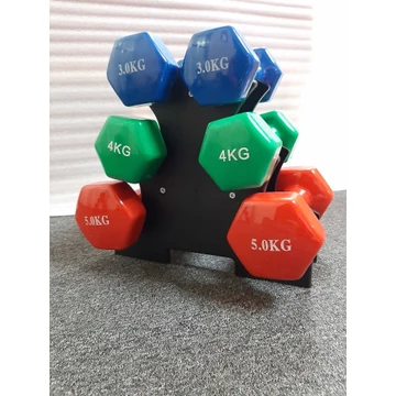 Tạ tay cao su 4kg - 1 đôi, - tạ tay tập gym yoga cho nam nữ, tạ tập khởi động, tạ tập thể lực