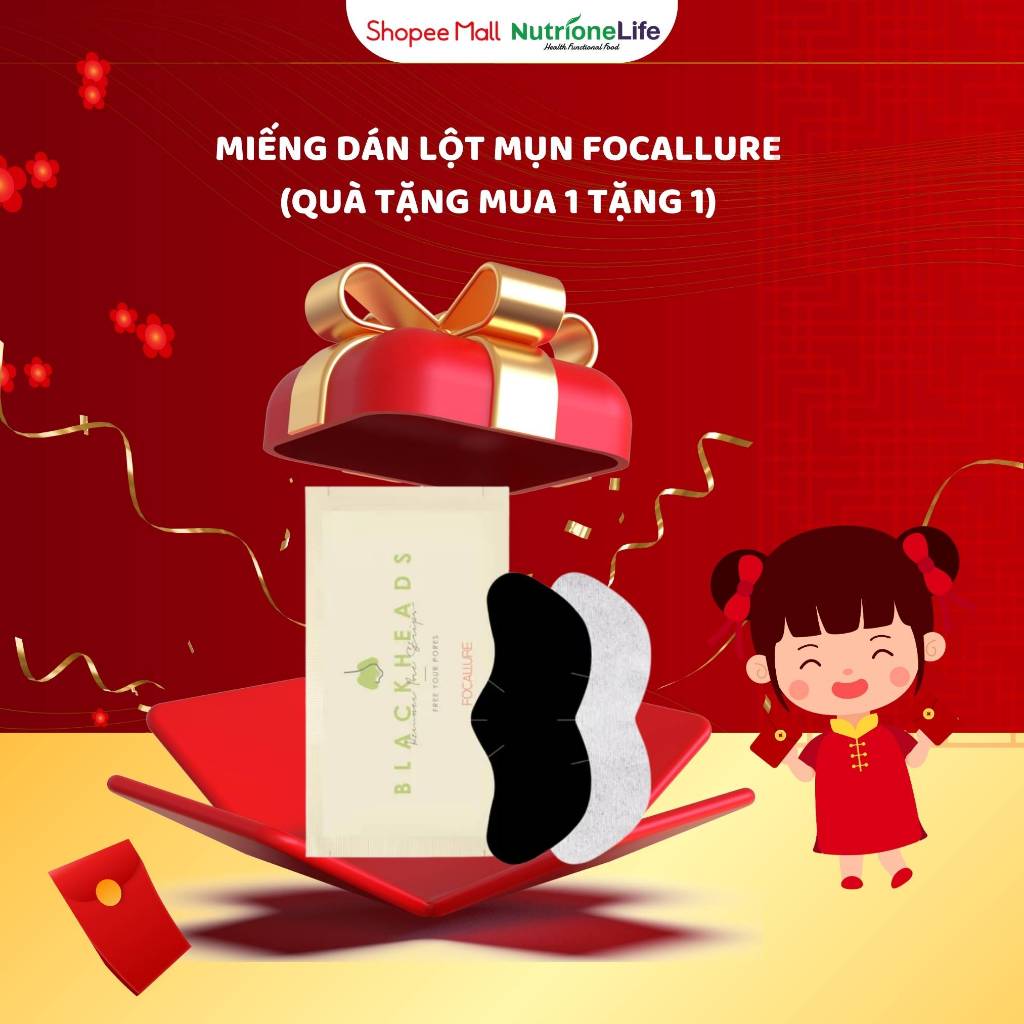 Ảnh Miếng dán mũi lột mụn đầu đen FOCALLURE làm sạch sâu 2