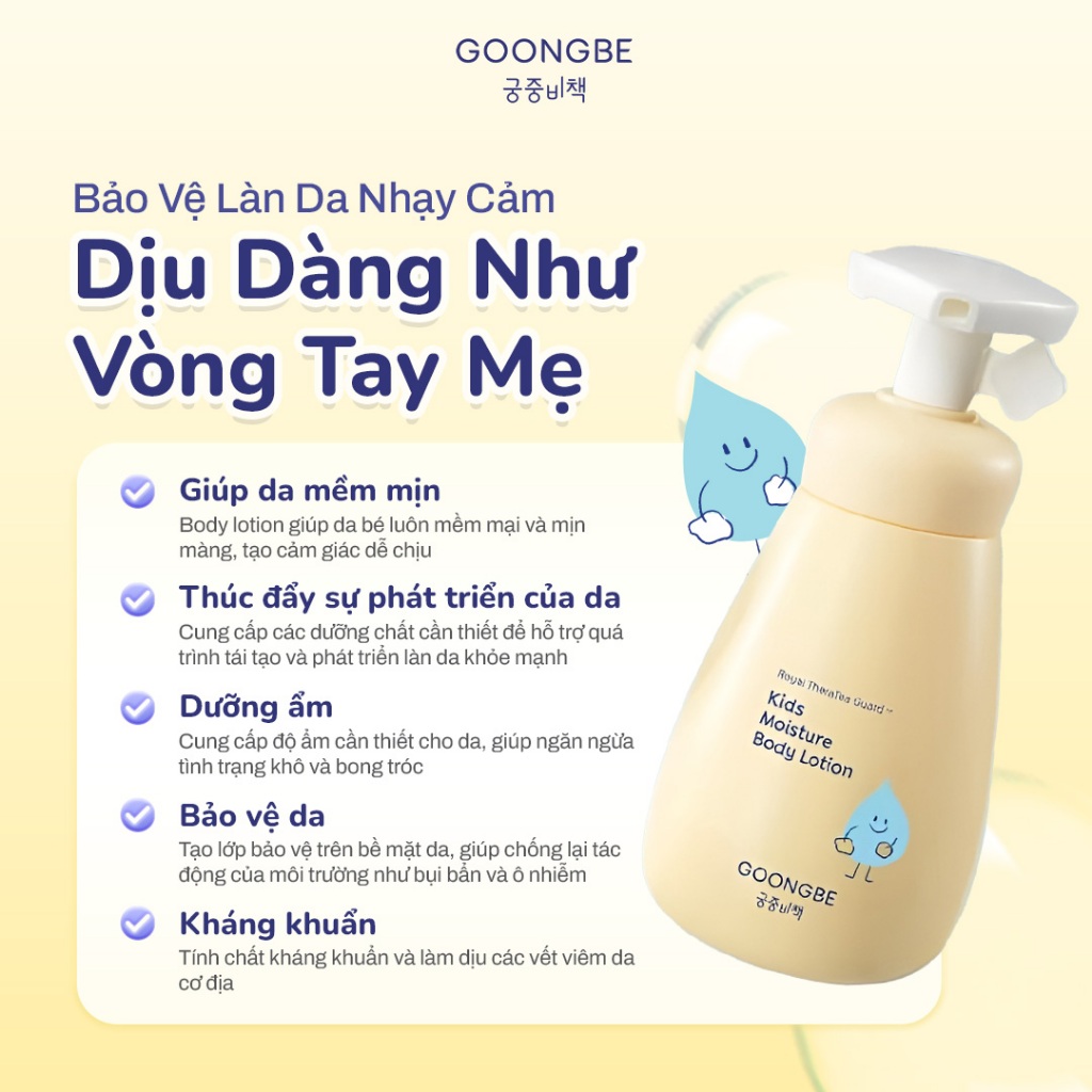 Ảnh Tổng Hợp Sản Phẩm Dầu Gội, Dầu Xả, Sữa Tắm, Sữa Rửa Mặt GOONGBE Baby & Kids 30ml 1
