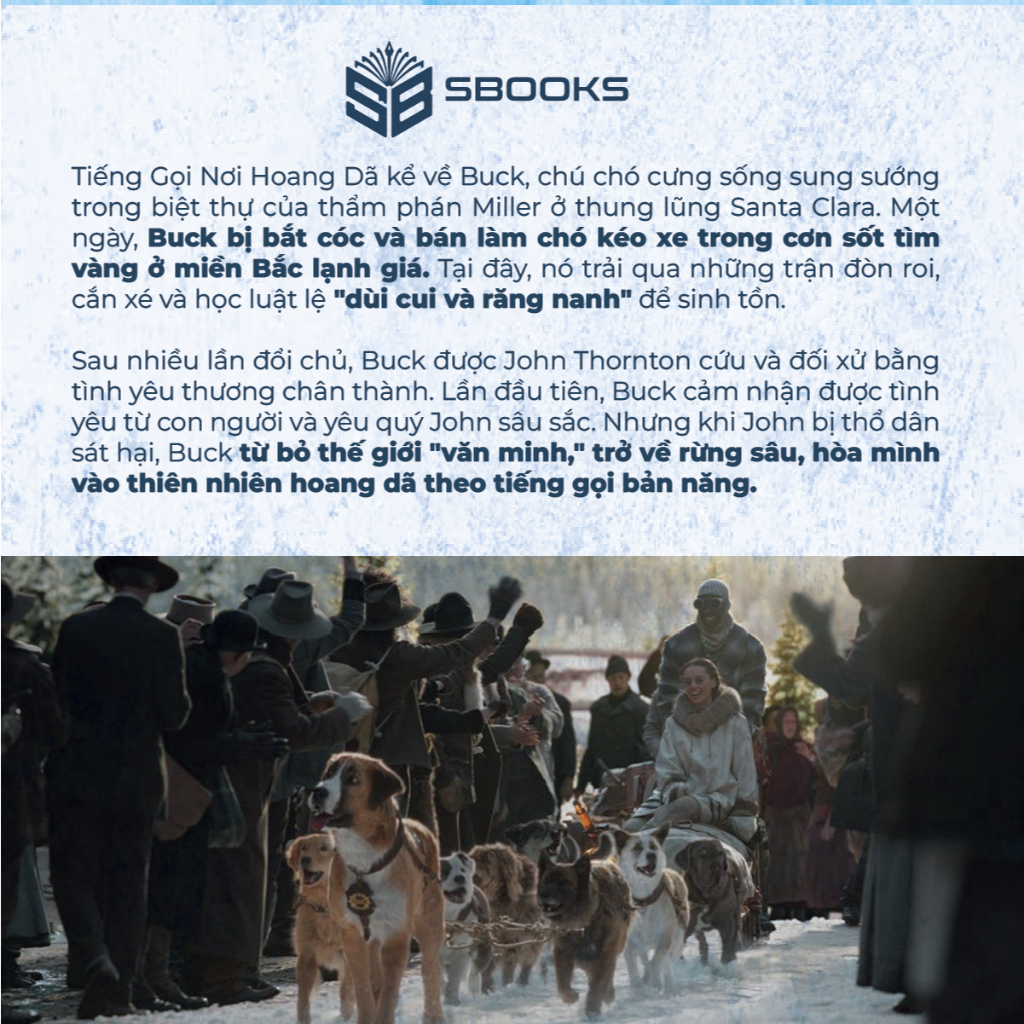 Sách - Tiếng Gọi Của Hoang Dã - Sbooks