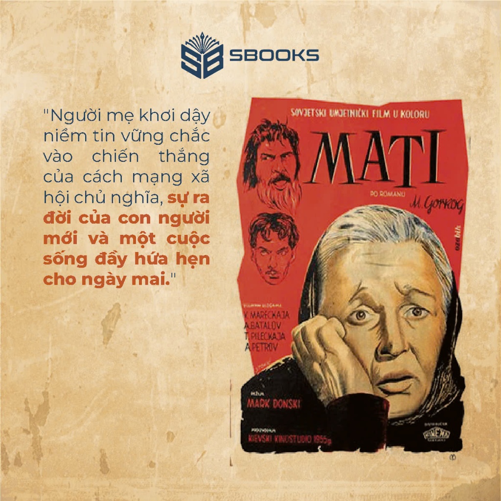 Sách - Người Mẹ ( Maxim Gorky ) - Sbooks Store
