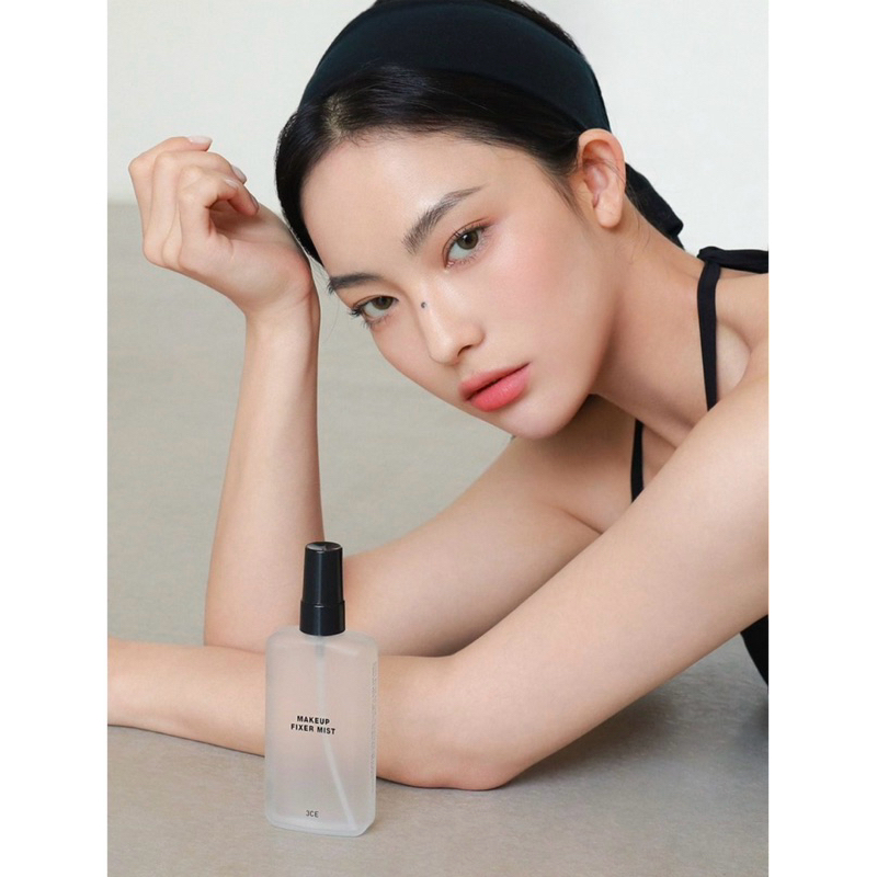 [ Chính Hãng ] Xịt Khóa Nền 3CE Shimmer Makeup Fixer 100ml