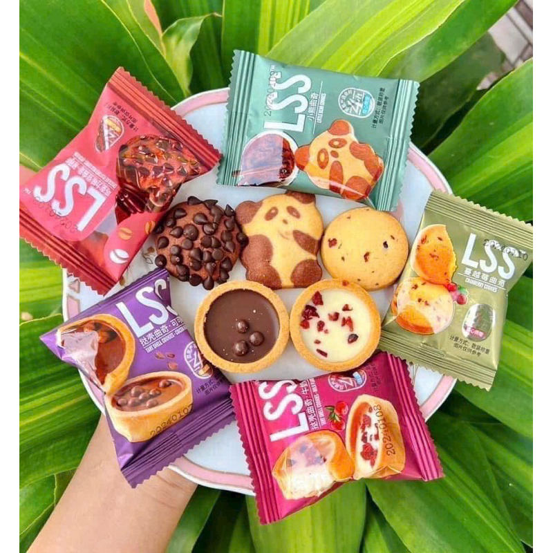 BÁNH QUY LSS MIX ĐỦ VỊ THÙNG 1 KÍ NGON | Shopee Việt Nam