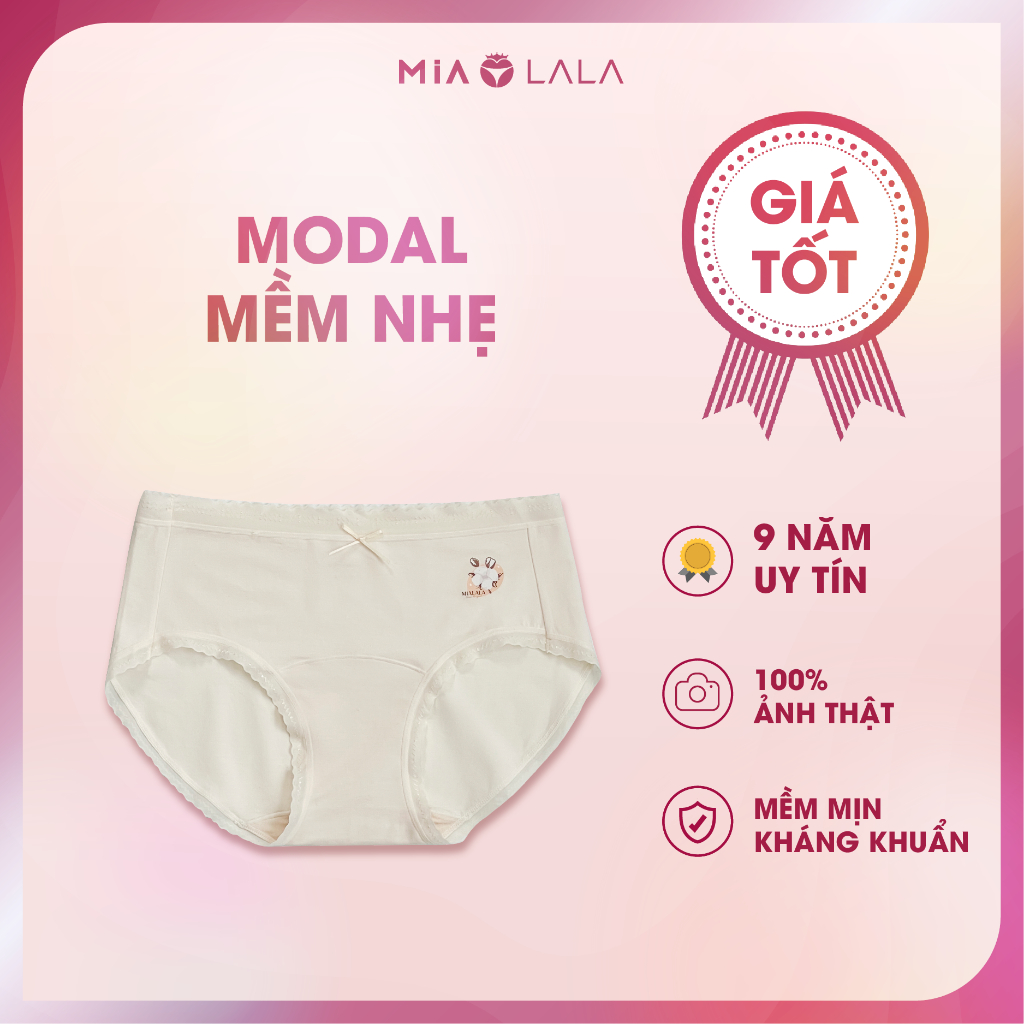 Ảnh Quần lót nữ tam giác chất modal mềm thoáng Mialala 4059 DQL04084059 1