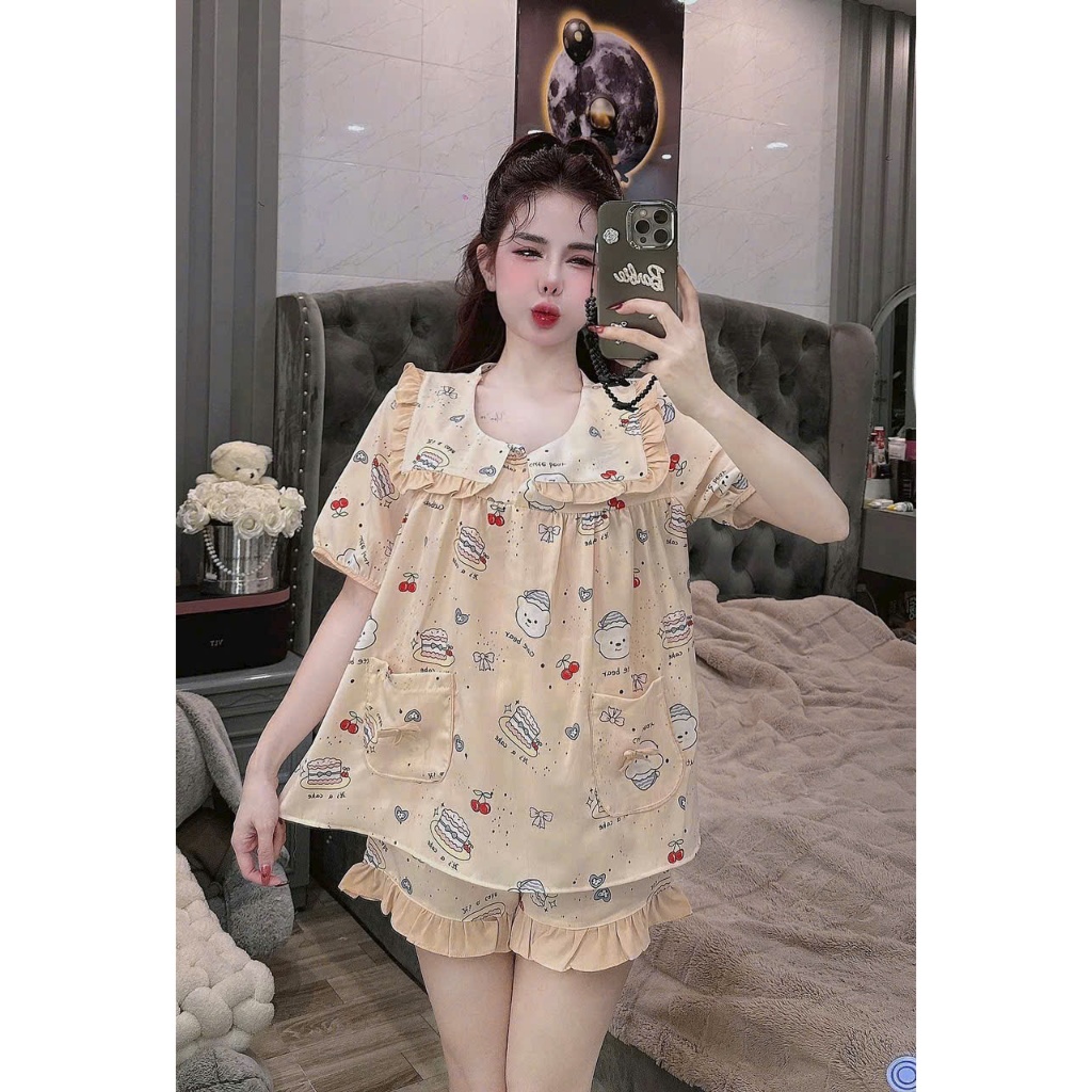 Đùi cute bear kem