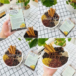 Set nguyên liệu gà ủ muối hoa tiêu, gia vị thảo mộc ủ gà, thơm ngon, kèm công thức chuẩn